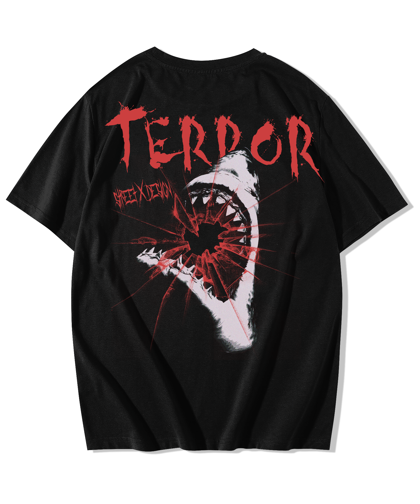 Alfaq Terror Oversized T-Shirt - Alfaq